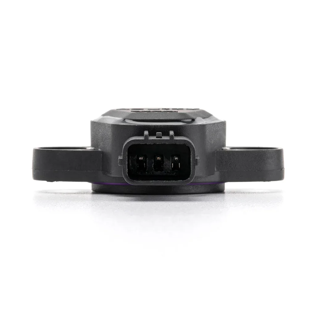 Front view of the three-pin OEM-style connector